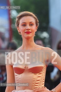 70th Venice International Film Festival - Venice August  30, 2013 - Red Carpet - Actress Sarah Gadon  ©Graziano Arici/Rosebud2