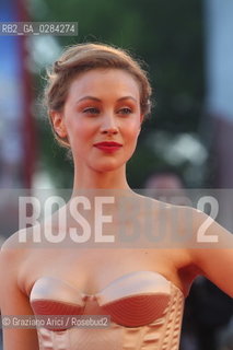 70th Venice International Film Festival - Venice August  30, 2013 - Red Carpet - Actress Sarah Gadon  ©Graziano Arici/Rosebud2