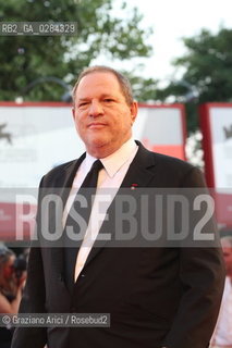 70th Venice International Film Festival - Venice August  31, 2013 - Red Carpet Film producer Harvey Weinstein  ©Graziano Arici/Rosebud2