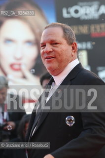 70th Venice International Film Festival - Venice August  31, 2013 - Red Carpet Film producer Harvey Weinstein  ©Graziano Arici/Rosebud2