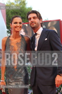 70th Venice International Film Festival - Venice August  31, 2013 - Red Carpet Anna Safroncik and Paolo Barletta  ©Graziano Arici/Rosebud2