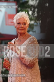 70th Venice International Film Festival - Venice August  31, 2013 - Red carpet of the movie Philomena. The atress Judi Dench  ©Graziano Arici/Rosebud2
