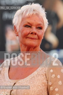 70th Venice International Film Festival - Venice August  31, 2013 - Red carpet of the movie Philomena. The atress Judi Dench  ©Graziano Arici/Rosebud2