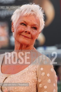 70th Venice International Film Festival - Venice August  31, 2013 - Red carpet of the movie Philomena. The atress Judi Dench  ©Graziano Arici/Rosebud2