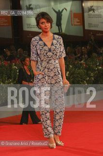 70th Venice International Film Festival - Venice August  31, 2013 - Red Carpet Actress Claudia Potenza  ©Graziano Arici/Rosebud2