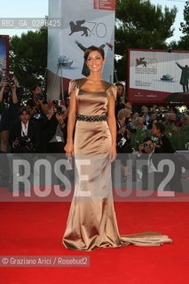 70th Venice International Film Festival - Venice September 02, 2013 - Red Carpet - Showgirl  Raffaella Fico  ©Graziano Arici/Rosebud2