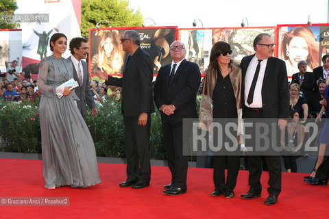Venice, 07/09/2013. The Orizzonti Jury attend the red carpet of the Lyons Night during the 70th Venice Film Festival  ©Graziano Arici/Rosebud2