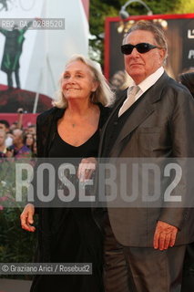 70th Venice International Film Festival - Venice August  29, 2013 - Actress Elena Cotta and her husband Carlo Alighiero attend the Closing Ceremony  ©Graziano Arici/Rosebud2