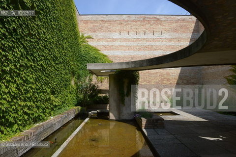 Venice 04 june 2014 14th International Architecture Exhibition Biennale Architettura Gardens of Biennale Giardini Fundamentals : Central Pavillon Element of Architecture Giardino di Carlo Scarpa ©Graziano Arici/Rosebud2