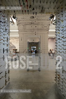 Venice 04 june 2014 14th International Architecture Exhibition Biennale Architettura Gardens of Biennale Giardini Fundamentals : Central Pavillon Element of Architecture ©Graziano Arici/Rosebud2