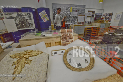 Venice 04 june 2014 14th International Architecture Exhibition Biennale Architettura Gardens of Biennale Giardini Fundamentals : Japan Pavillon : In the real Word ©Graziano Arici/Rosebud2