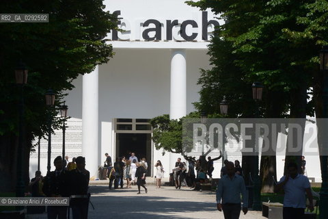 Venice 04 june 2014 14th International Architecture Exhibition Biennale Architettura Gardens of Biennale Giardini Fundamentals : Central Pavillon :  ©Graziano Arici/Rosebud2
