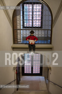 Venice 04 june 2014 Cà Corner della Regina Fondazione Prada - Art or Sound :  Maurizio Cattelan Work ©Graziano Arici/Rosebud2
