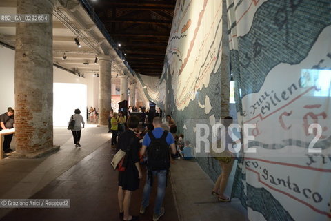 Venice 05 june 2014 14th International Architecture Exhibition Biennale Architettura Corderie dellArsenale  Monditalia  :  ©Graziano Arici/Rosebud2
