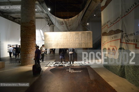 Venice 05 june 2014 14th International Architecture Exhibition Biennale Architettura Corderie dellArsenale  Monditalia  :  ©Graziano Arici/Rosebud2