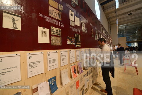 Venice 05 june 2014 14th International Architecture Exhibition Biennale Architettura Corderie dellArsenale  Monditalia  :  ©Graziano Arici/Rosebud2