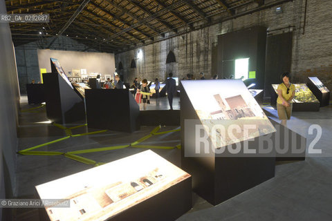 Venice 05 june 2014 14th International Architecture Exhibition Biennale Architettura Corderie dellArsenale  Italia Pavillon  :  Milano laboratorio del moderno ©Graziano Arici/Rosebud2