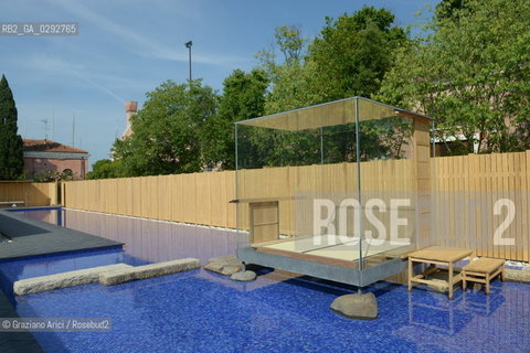 Venice 05 june 2014 Isola di S.Giorgio : The glass tea house by Hiroshi Sugimoto ©Graziano Arici/Rosebud2