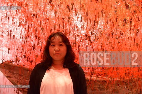 56th International Art Exibition  :  Japan Pavillon Artist  Chiharu Shiota arte artista ©Graziano Arici/Rosebud2