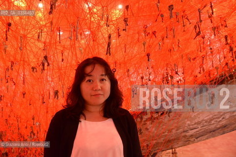 56th International Art Exibition  :  Japan Pavillon Artist  Chiharu Shiota arte artista ©Graziano Arici/Rosebud2