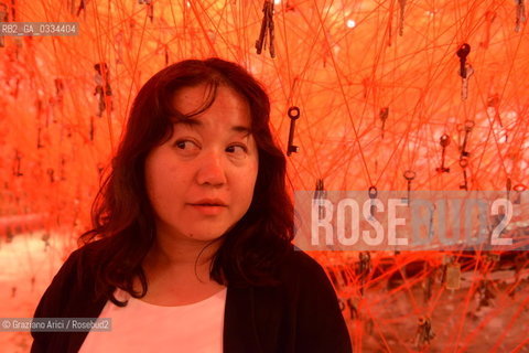 56th International Art Exibition  :  Japan Pavillon Artist  Chiharu Shiota arte artista ©Graziano Arici/Rosebud2