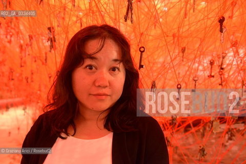 56th International Art Exibition  :  Japan Pavillon Artist  Chiharu Shiota arte artista ©Graziano Arici/Rosebud2