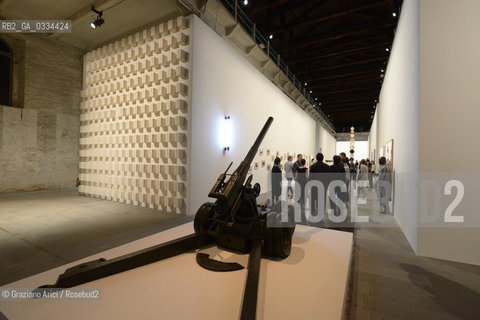 56th International Art Exibition  : Arsenale artist  Pino Pascali arte artista ©Graziano Arici/Rosebud2