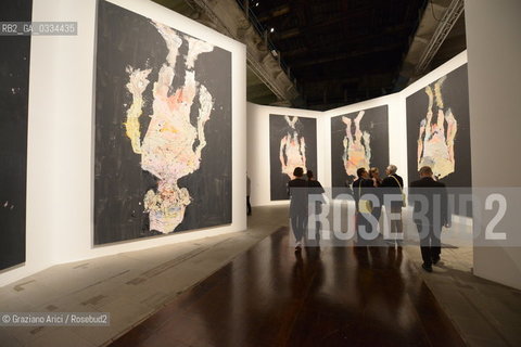 56th International Art Exibition  : Arsenale artist  Georg Baselitz arte artista ©Graziano Arici/Rosebud2