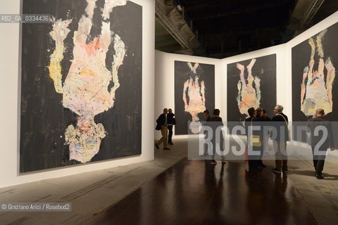 56th International Art Exibition  : Arsenale artist  Georg Baselitz arte artista ©Graziano Arici/Rosebud2