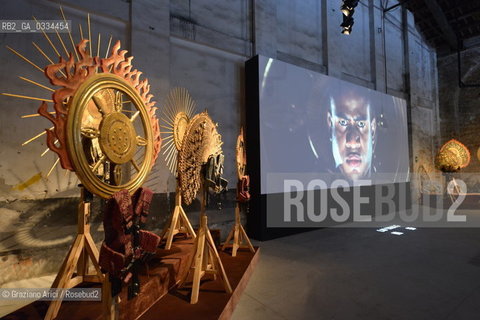 56th International Art Exibition  : Arsenale  Chinese Pavillion artist  Lu Yang arte artista ©Graziano Arici/Rosebud2