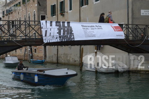 6/05/2015 - 56th International Art Exibition  :  Venice in the Biennale arte artista ©Graziano Arici/Rosebud2