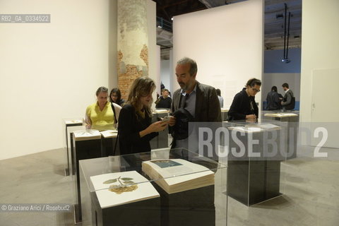 6/05/2015 - 56th International Art Exibition  :  Arsenale   Artist  Taryn Simon arte artista ©Graziano Arici/Rosebud2