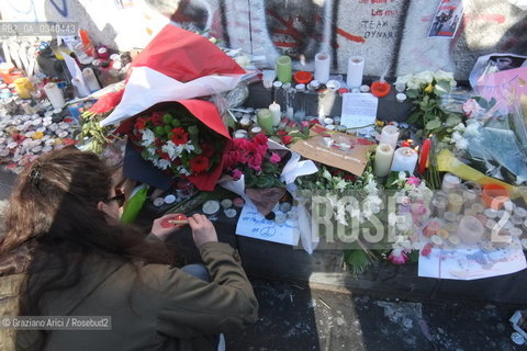 Paris 11-13-15 : In Place de la Republique against the slaughter by the terroris ©Graziano Arici/Rosebud2