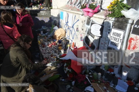 Paris 11-13-15 : In Place de la Republique against the slaughter by the terroris ©Graziano Arici/Rosebud2