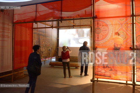 Venice Biennale Architettura 2016 Architecture Biennale 2016 Arsenale Corderie Ephemeral Urbanism Cities in constant flux  architetto architettura ©Graziano Arici/Rosebud2