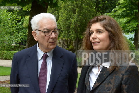 57th International Art Exhibition The President Paolo Baratta and the curator Christine Macel arte artista ©Graziano Arici/Rosebud2