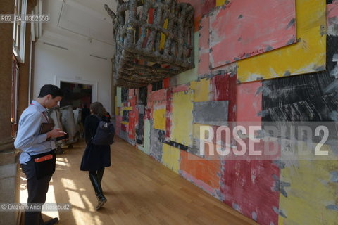 57th International Art Exhibition Great Britain Pavillon  artist Phyllida Barlow arte artista ©Graziano Arici/Rosebud2