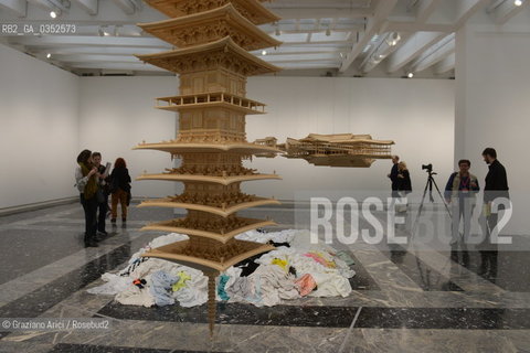 57th International Art Exhibition Japan Pavillon  artist Takahiro Iwasaki arte artista ©Graziano Arici/Rosebud2