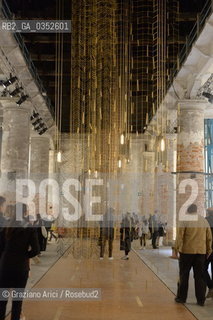 57th International Art Exhibition Arsenale artist Leonor Antunes arte artista ©Graziano Arici/Rosebud2