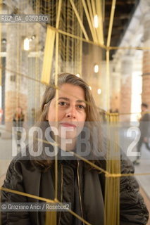 57th International Art Exhibition Arsenale artist Leonor Antunes arte artista ©Graziano Arici/Rosebud2