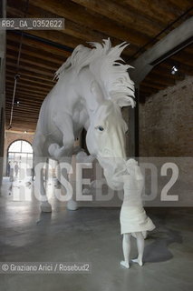 57th International Art Exhibition Arsenale artist Claudia Fontes arte artista ©Graziano Arici/Rosebud2