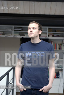 Norvegian fiction writer Johan Harstad in Milan ©Grazia Ippolito/Rosebud2