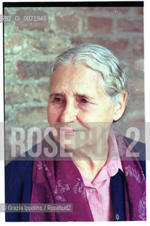 English writer Doris Lessing, Nobel Prize in Mantova ©Grazia Ippolito/Rosebud2