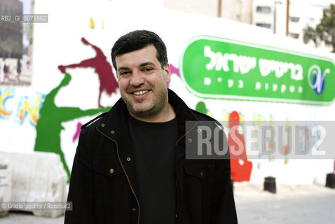 Sayed Kashua, palestinian born, writer and playwright, choosed to become israeli, in Jerusalem ©Grazia Ippolito/Rosebud2