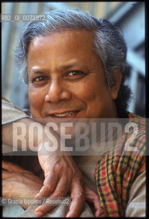 nobel prize Muhammad Yunus, indian economist, microcredit in India ©Grazia Ippolito/Rosebud2