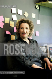 Orly Castel Bloom, israeli writer in her studio in Tel Aviv ©Grazia Ippolito/Rosebud2