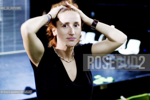 Serena Sinigaglia, italian theater producer, actress in Milano ©Grazia Ippolito/Rosebud2