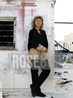 Michal Govrin, israeli writer in the terrace of her house in Jerusalem ©Grazia Ippolito/Rosebud2