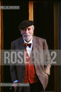 Italian writer Mario Soldati in his house in Tellaro ©Grazia Ippolito/Rosebud2