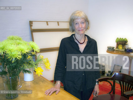 Joan Jonas , artist, performer, in her house in Soho, New York ©Grazia Ippolito/Rosebud2